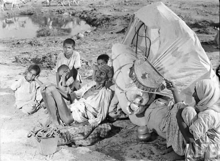 مهاجرت مرگبار میلیونی هندوها، سیکها و مسلمانان پس از استقلال پاکستان و هند از بریتانیا در 1947 میلادی